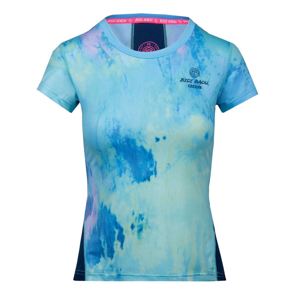 BIDI BADU Eve Tech Roundneck T-shirt Femmes - Bleu , Bleu Foncé