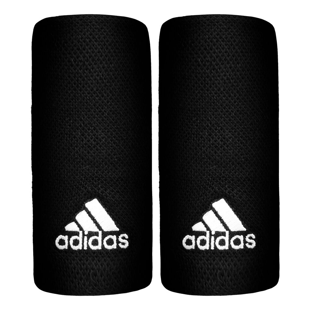 adidas Large Poignet Pack De 2 Unités - Noir , Blanc