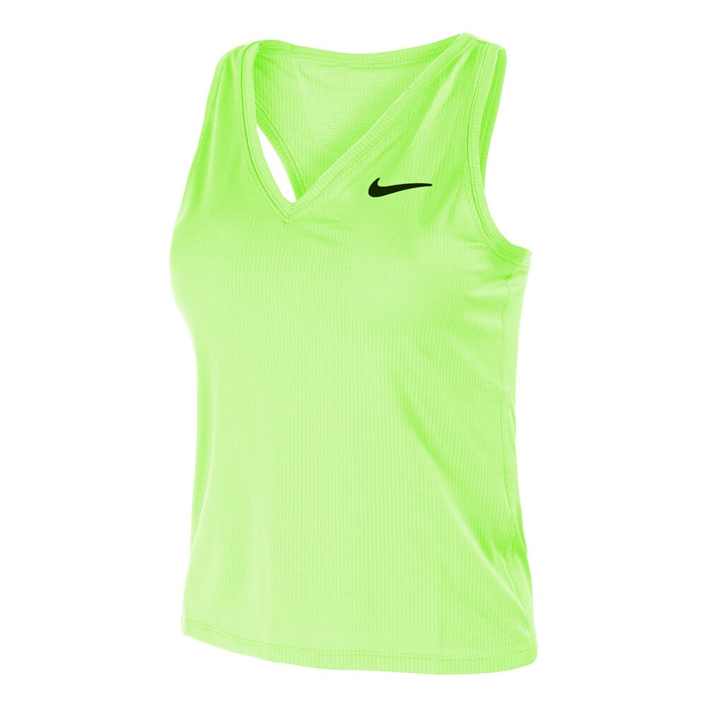Nike Dri-Fit Victory Débardeur Tank Top Femmes - Vert Fluo