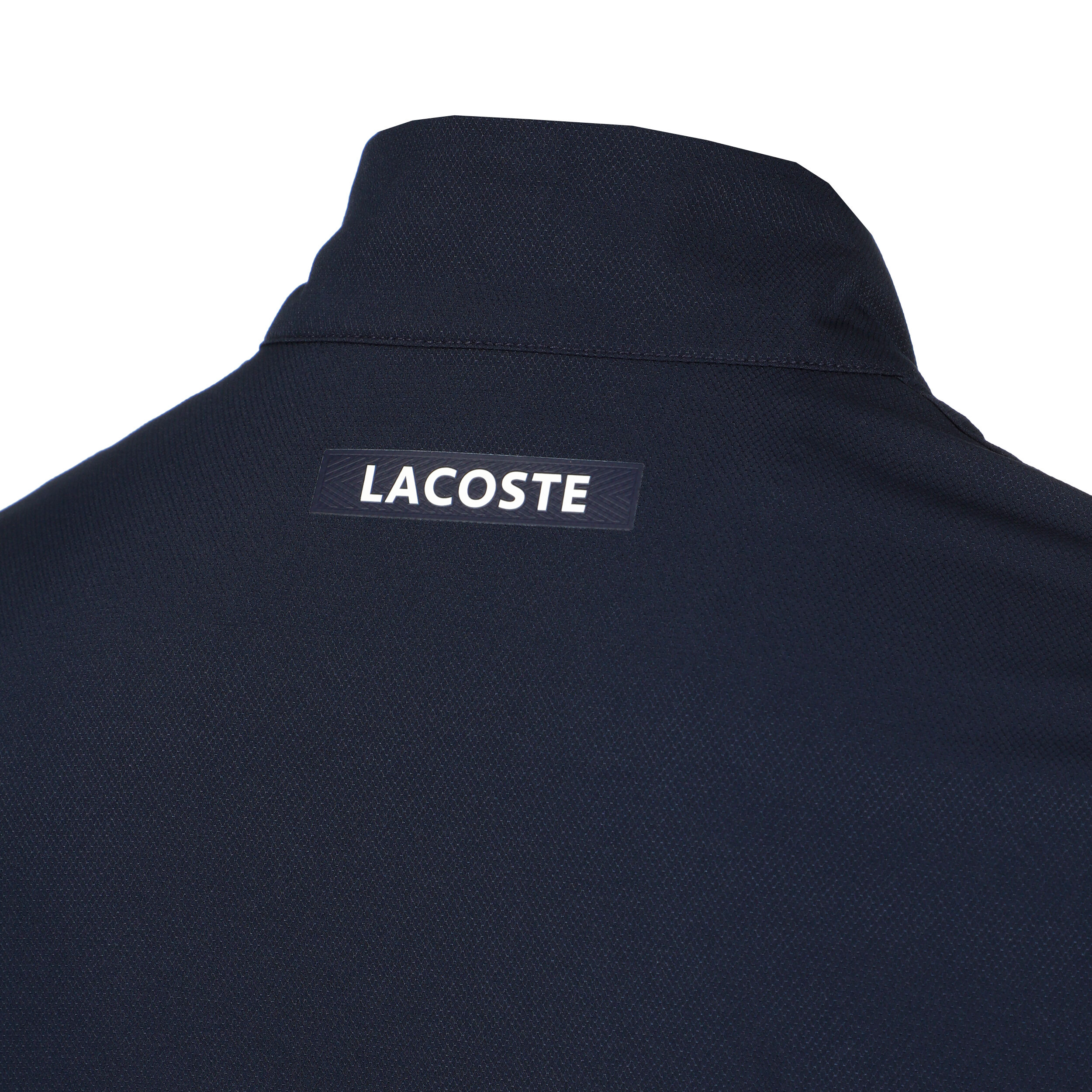 Survetement lacoste best sale bleu foncé