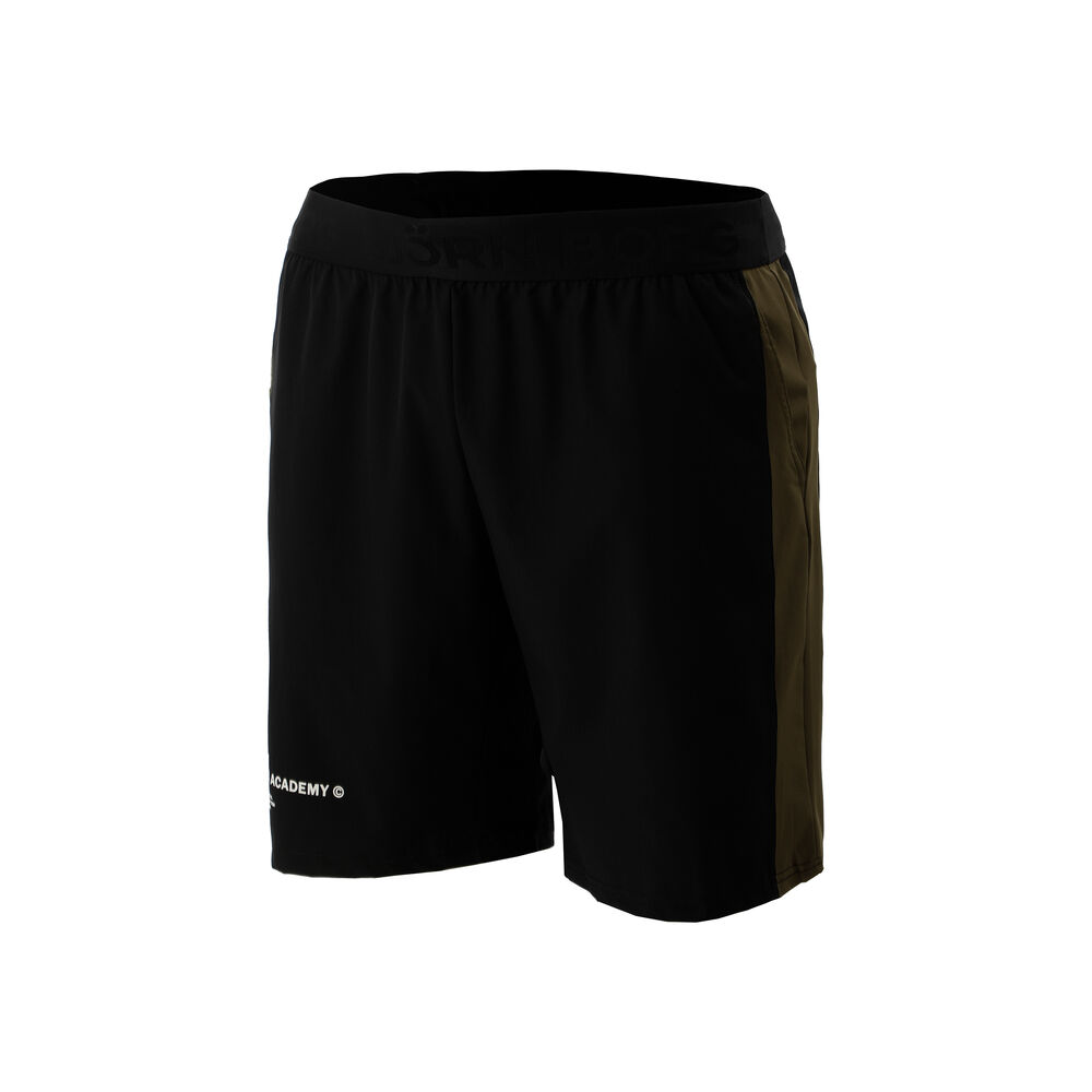 Björn Borg Academy Shorts Hommes - Noir , Vert Olive