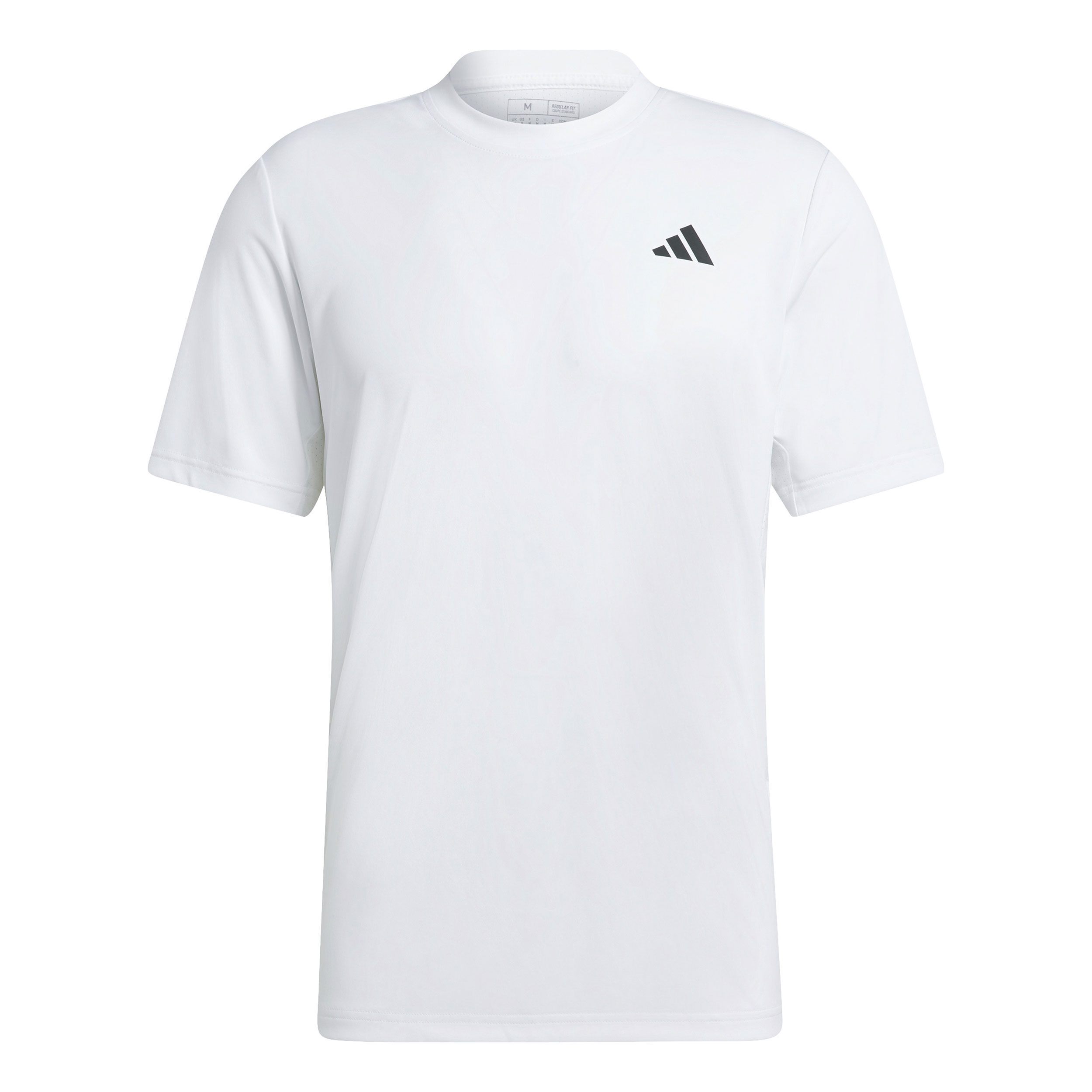Tee shirt adidas blanc best sale