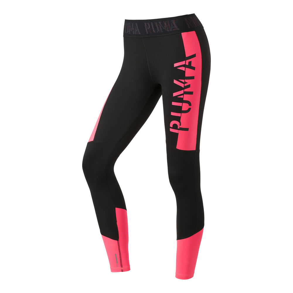 Puma Logo Collant Tight Femmes - Noir , Corail