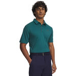 V&ecirc;tements de tennis Under Armour Under Armour Tech Polo Hommes-vert