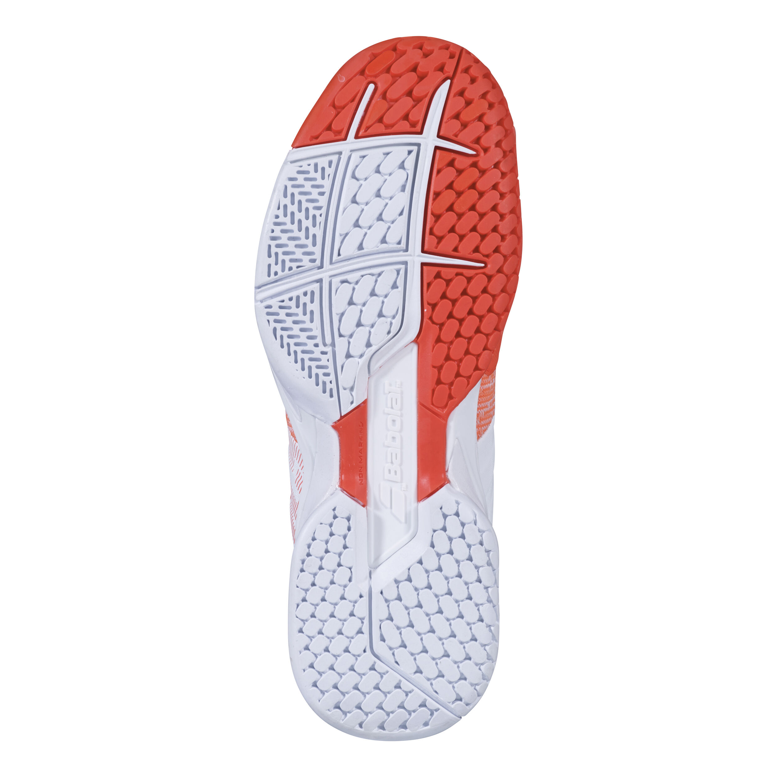 Orange 39 Babolat Femmes Propulse Blast Allcourt Chaussures De Tennis Chaussure Tout Terrain Blanc
