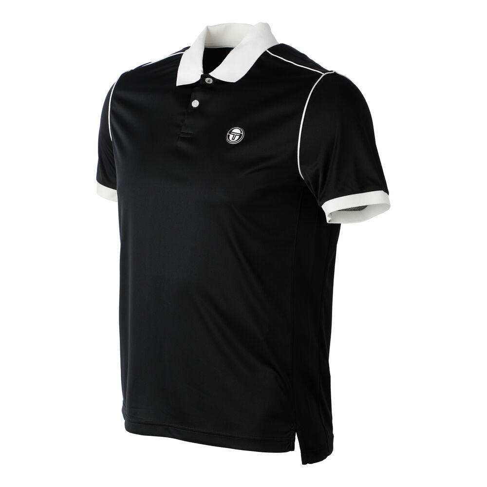 Sergio Tacchini Polo Hommes - Noir , Blanc