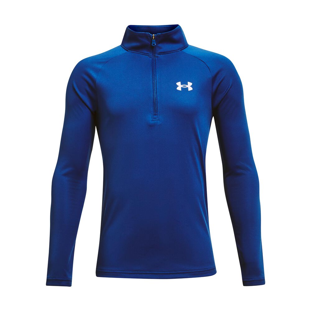 Under Armour Tech 2.0 1/2 Zip Haut Manches Longues Garçons - Bleu