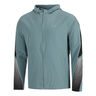 Velociti Storm Hooded Veste Running Hommes-Bleu Gris, Noir