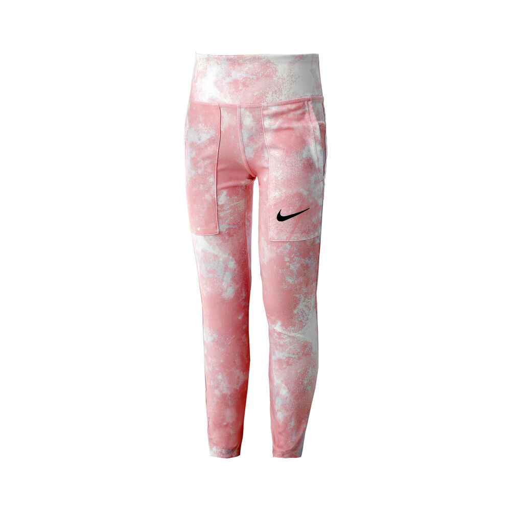 Nike One Collant Tight Filles - Rosé, Blanc