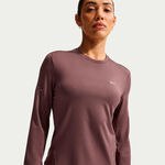 V&ecirc;tements Nike Nike Swift Maillot de course Femmes - marron, argent