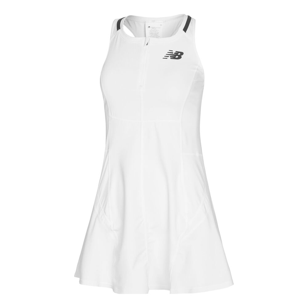 new balance printed tournament robe femmes - blanc