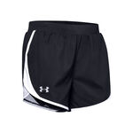 Vêtements Under Armour Under Armour Fly-By 2.0 Shorts Femmes-Noir,Blanc