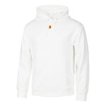 Vêtements Nike Nike Dri-Fit Court Heritage Fleece Sweat à capuche Hommes - blanc, 