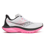 Chaussures de running Saucony Saucony Kinvara 16 Chaussure De Running Sans Stabilisateurs Femmes-Blanc,Noir