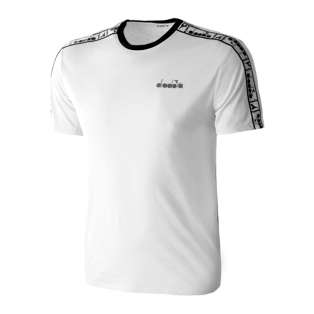 Diadora Plus Be One T-shirt Hommes - Blanc , Noir