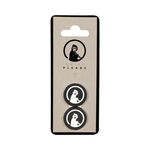 Accessoires raquettes Quiet Please Quiet Please Antivibrateur Pack De 2 Unités-Noir