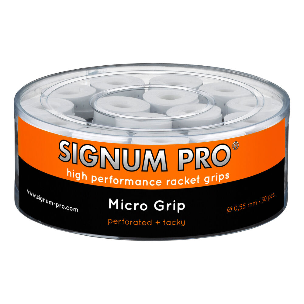 Signum Pro Micro Grip Pack De 30 - Blanc