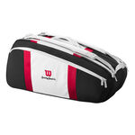 Wilson Wilson Pro Staff Courage Collection Housse De Raquette Lot De 9-Noir,Blanc