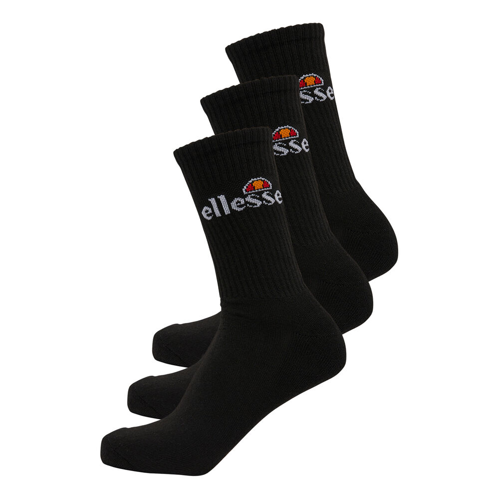 Ellesse Arrom Chaussettes De Tennis Pack De 3 - Noir , Blanc