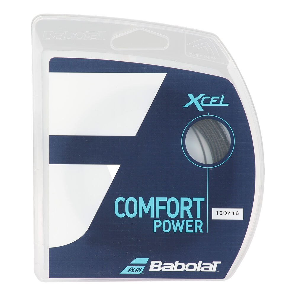 Babolat Xcel Cordage En Garniture 12m - Noir