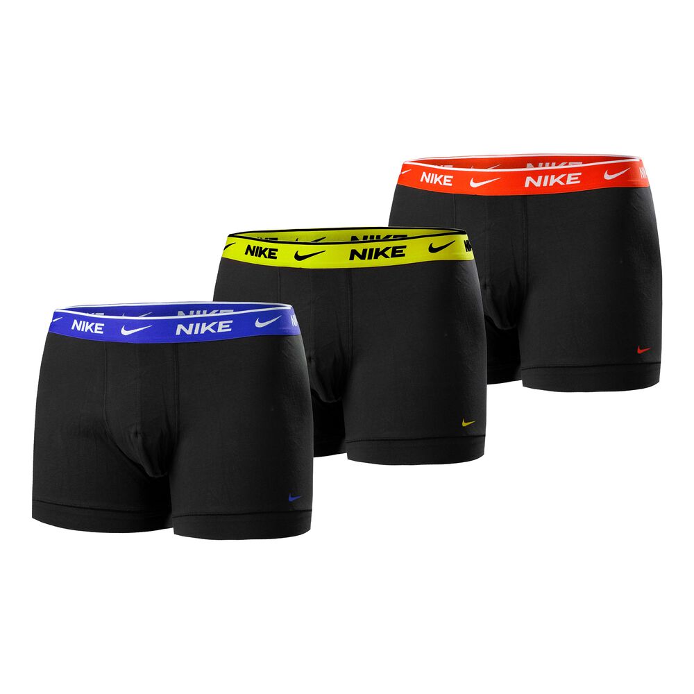 Nike Everyday Stretch Caleçon Pack De 3 Hommes - Noir , Jaune
