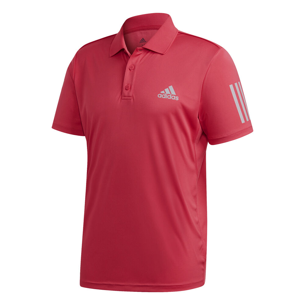 adidas Club 3-Stripes Polo Hommes - Pink , Gris Clair