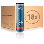 Balles De Tennis Dunlop BTV 2.0 18x 4er im Umkarton
