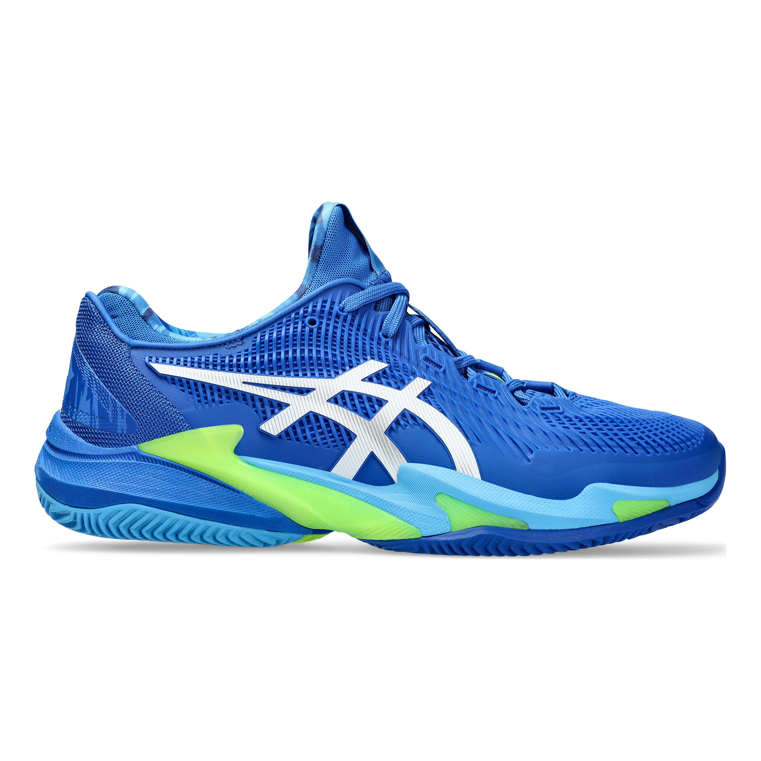 Asics bleu et vert fluo discount
