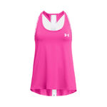 V&ecirc;tements Under Armour Under Armour Knockout D&eacute;bardeur Tank Top Filles-Pink