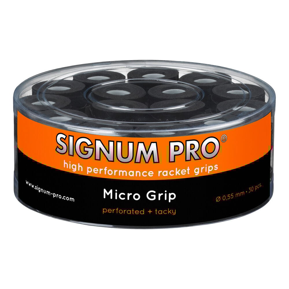 Signum Pro Micro Grip Pack De 30 - Noir