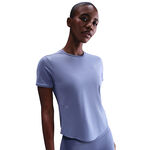 Vêtements Nike Nike Swift Maillot de course Femmes - bleu gris, argent