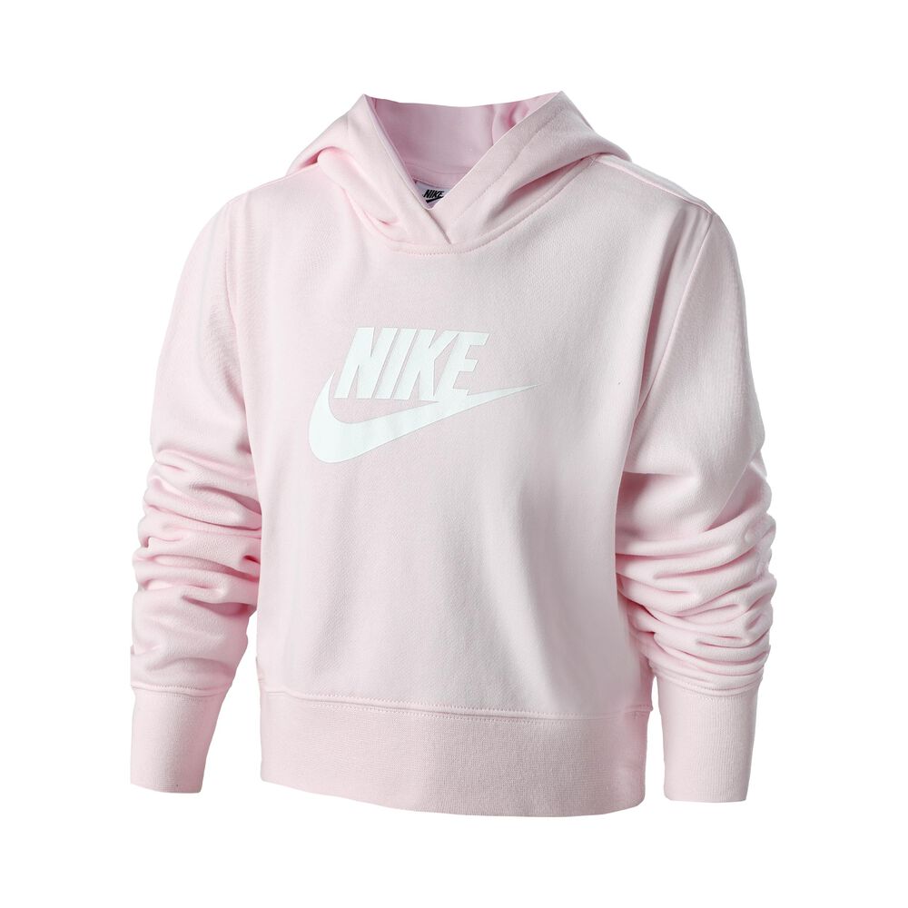 Nike Sportswear Club Sweat à Capuche Filles - Rosé, Blanc