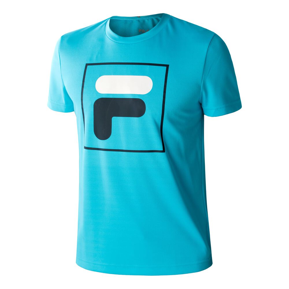 Fila Bernie T-shirt Hommes - Turquoise , Bleu Foncé