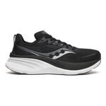 Chaussures de running Saucony Saucony Hurricane 24 Chaussure De Running Avec Stabilisateurs Hommes-Noir,Gris