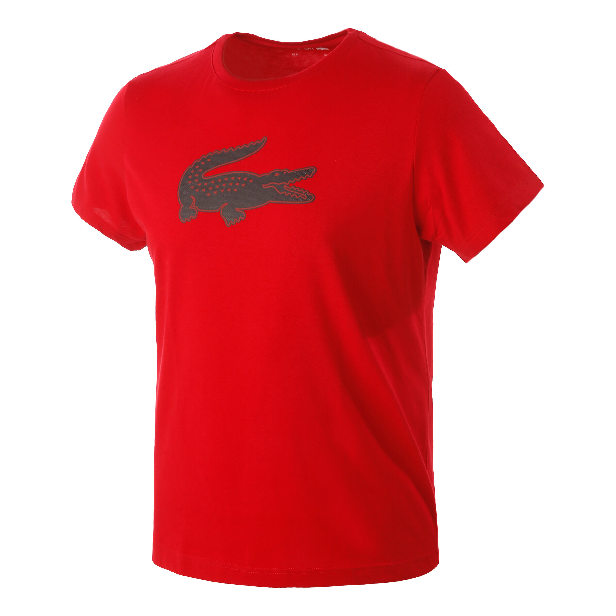 T shirt lacoste rouge shop
