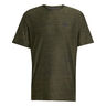 Training Essential Stretch T-shirt Hommes-vert fonc&eacute;