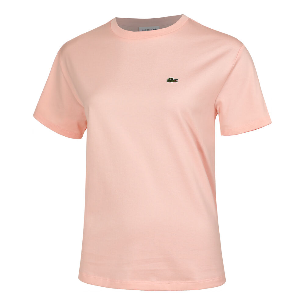 lacoste core t-shirt femmes - abricot