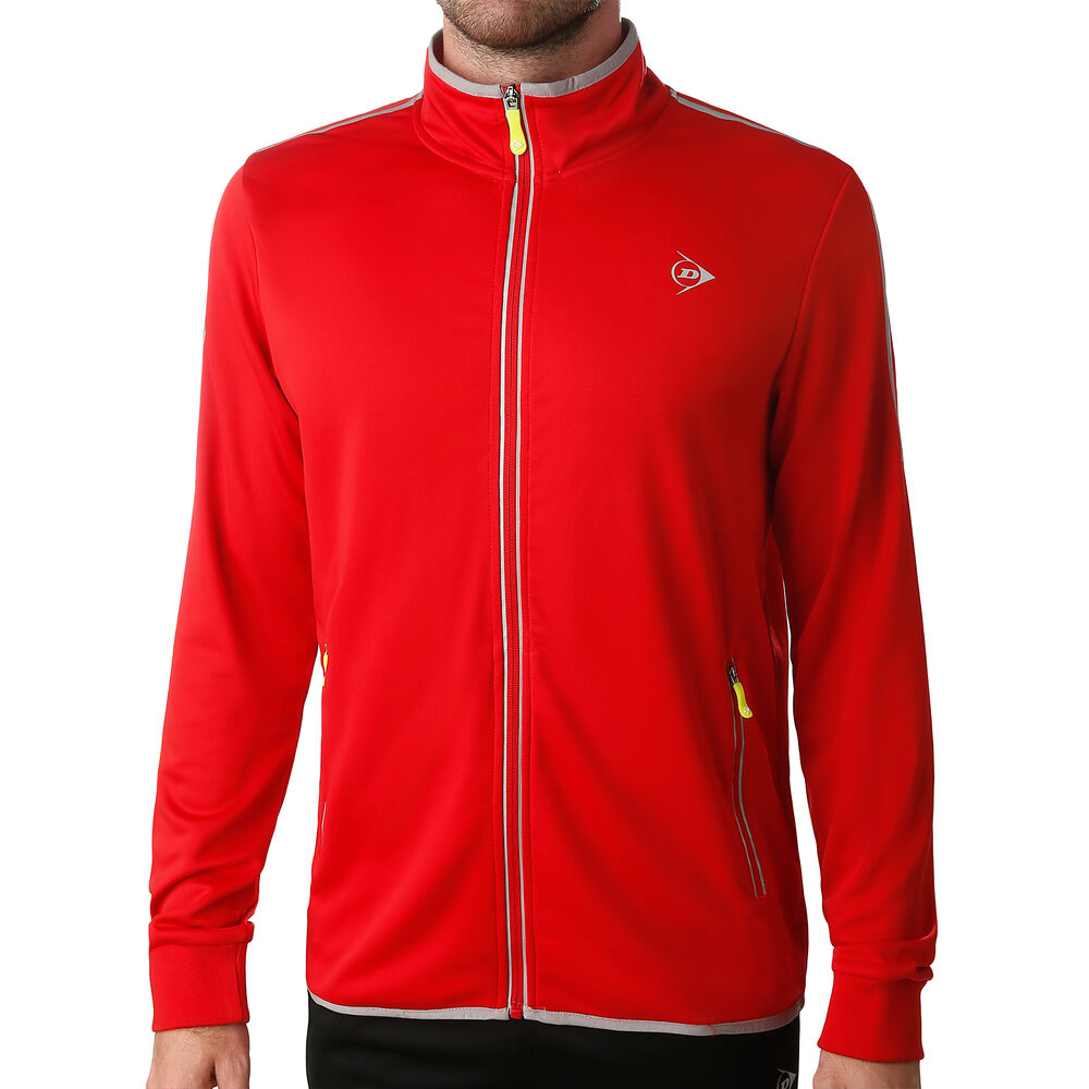 Dunlop Knitted Veste De Survêtement Hommes - Rouge , Blanc