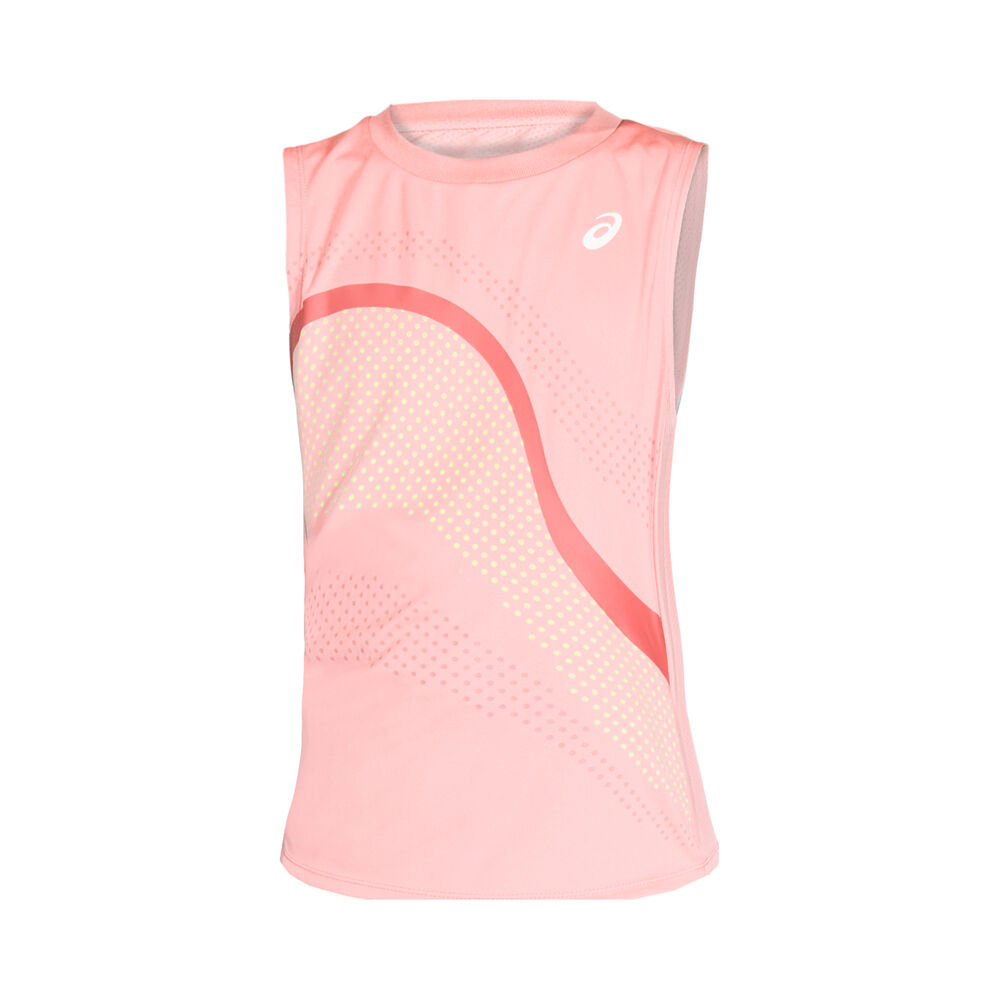 Asics GPX Débardeur Tank Top Filles - Rosé, Blanc