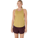 V&ecirc;tements ASICS ASICS Road Maillot De Course Femmes-Jaune Lemon