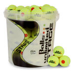 Balles De Tennis Balls Unlimited Stage 2 Tournament - 5x 12er Beutel + Eimer