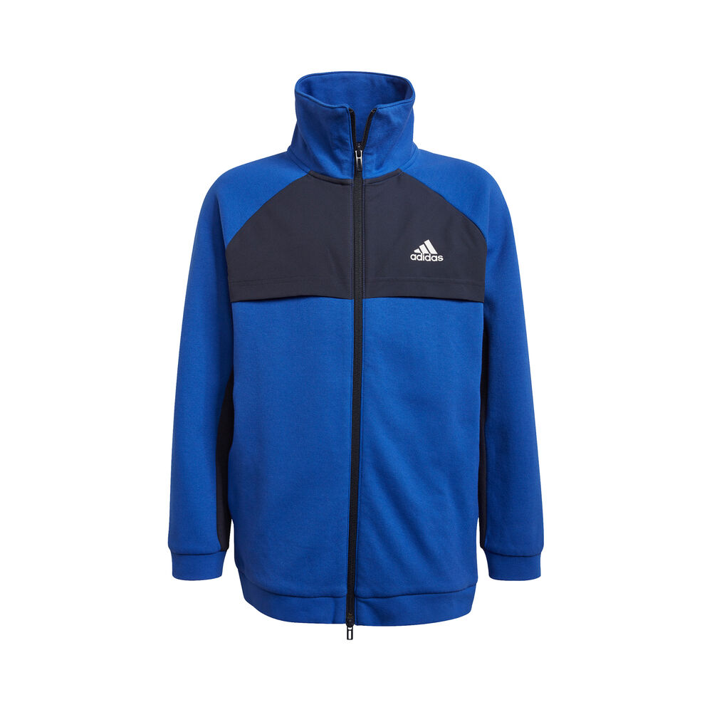 adidas XFG Cover Up Veste De Survêtement Garçons - Bleu , Noir