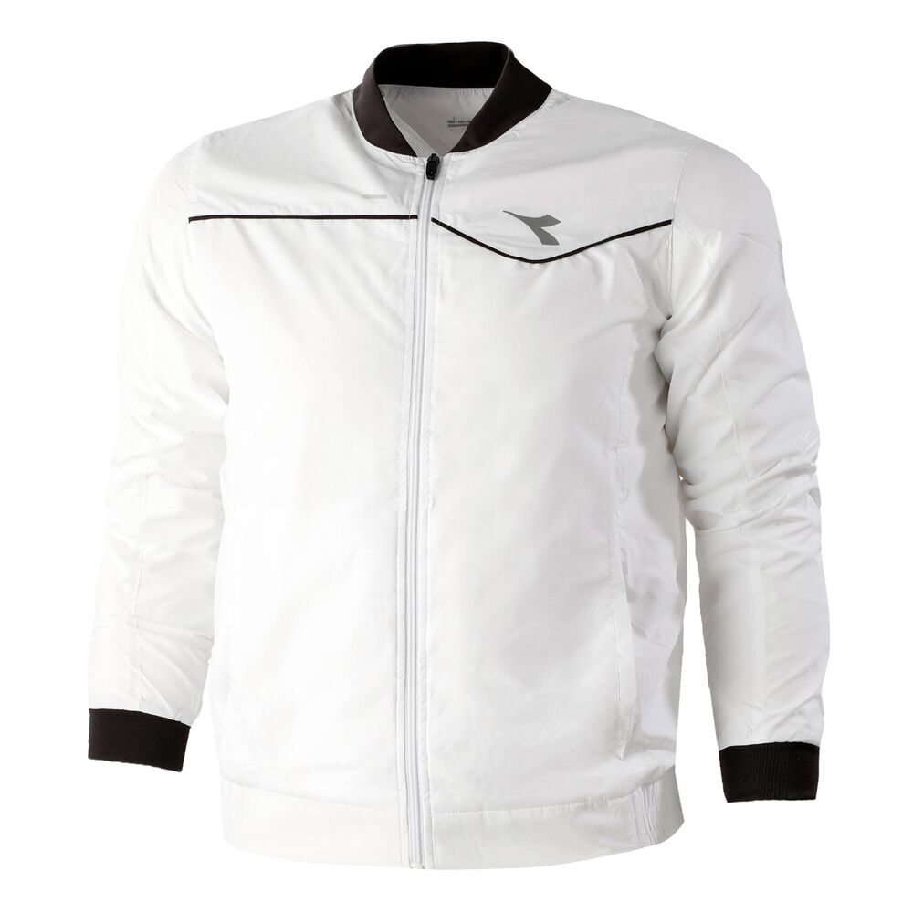 Diadora Court Veste De Survêtement Hommes - Blanc , Noir