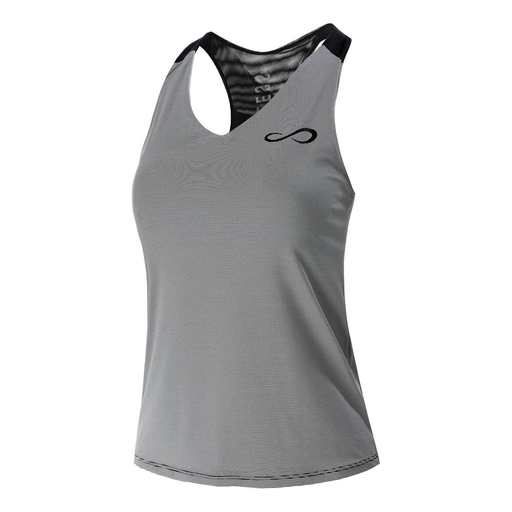 Endless Diamond Débardeur Tank Top Femmes - Gris , Noir