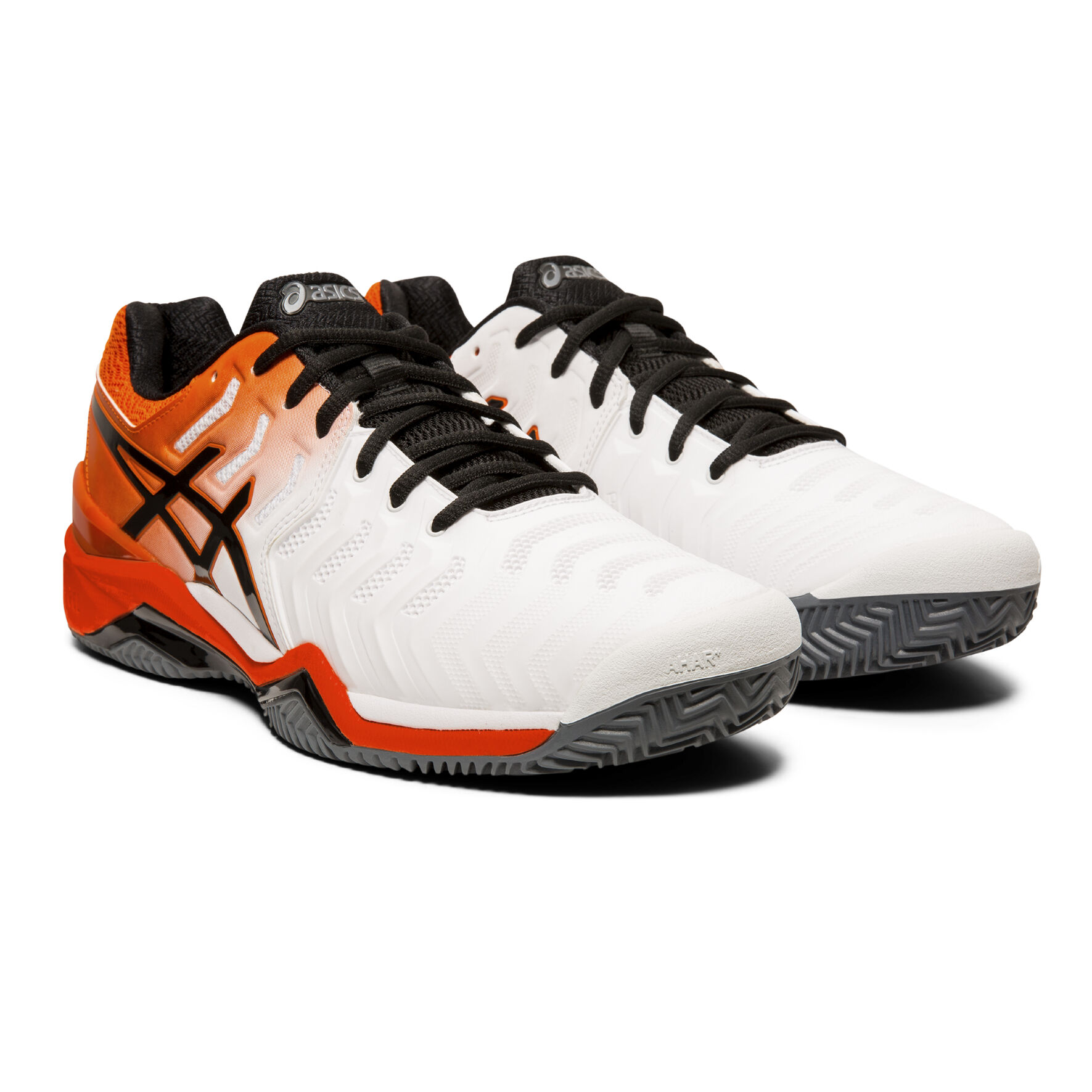 Buy ASICS Gel Resolution 7 Clay Chaussure Terre Battue Hommes Blanc Orange online Tennis Point FR