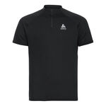 Vêtements Odlo Odlo Essential Trail 1/2 Crew Neck Maillot de course Hommes - noir, 