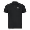Essential Trail 1/2 Crew Neck Maillot de course Hommes - noir, 