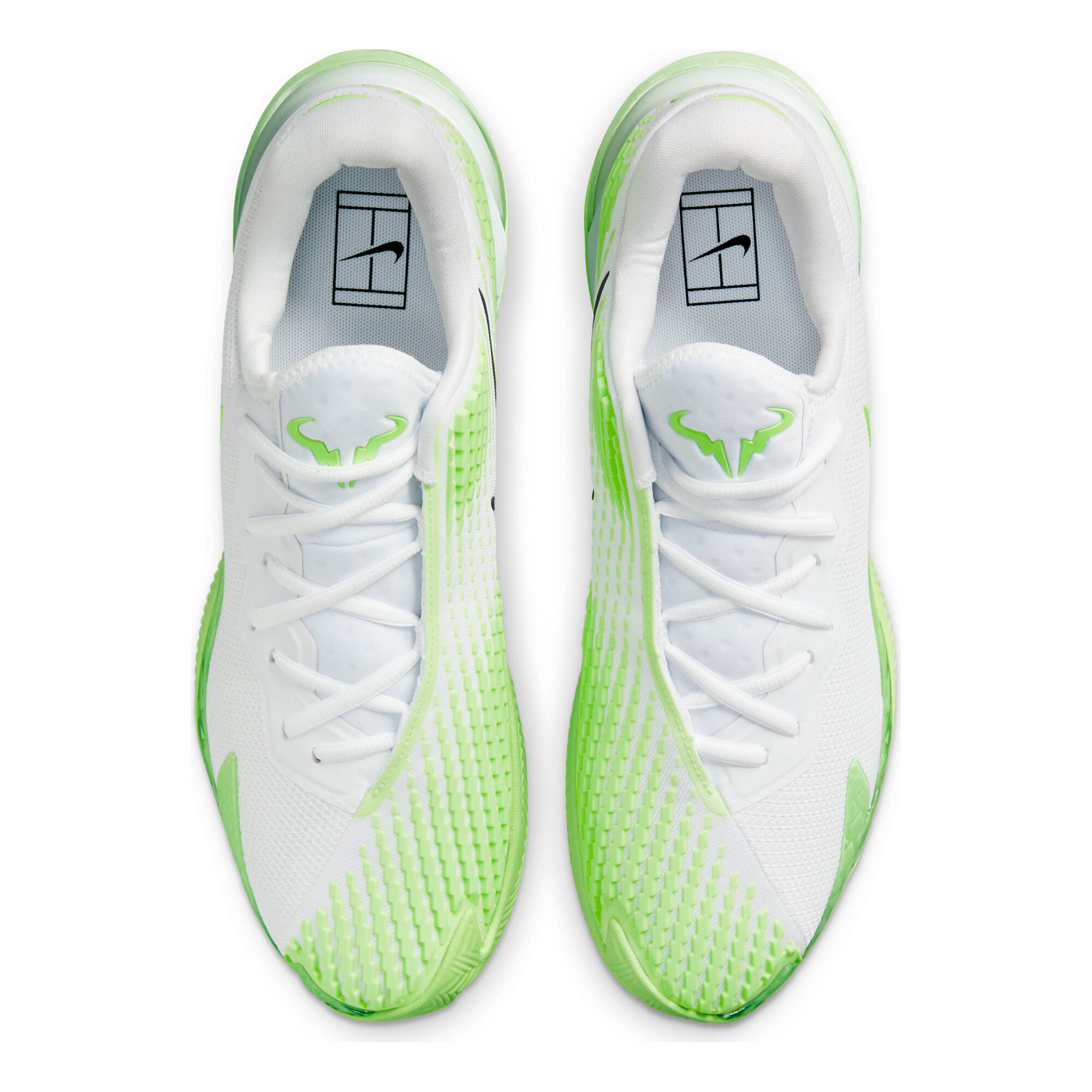 virtud triatlón Monet Nike Rafael Nadal Zoom Vapor Cage 4 Chaussure Terre Battue Hommes - Blanc ,  Vert Fluo acheter en ligne | Tennis-Point