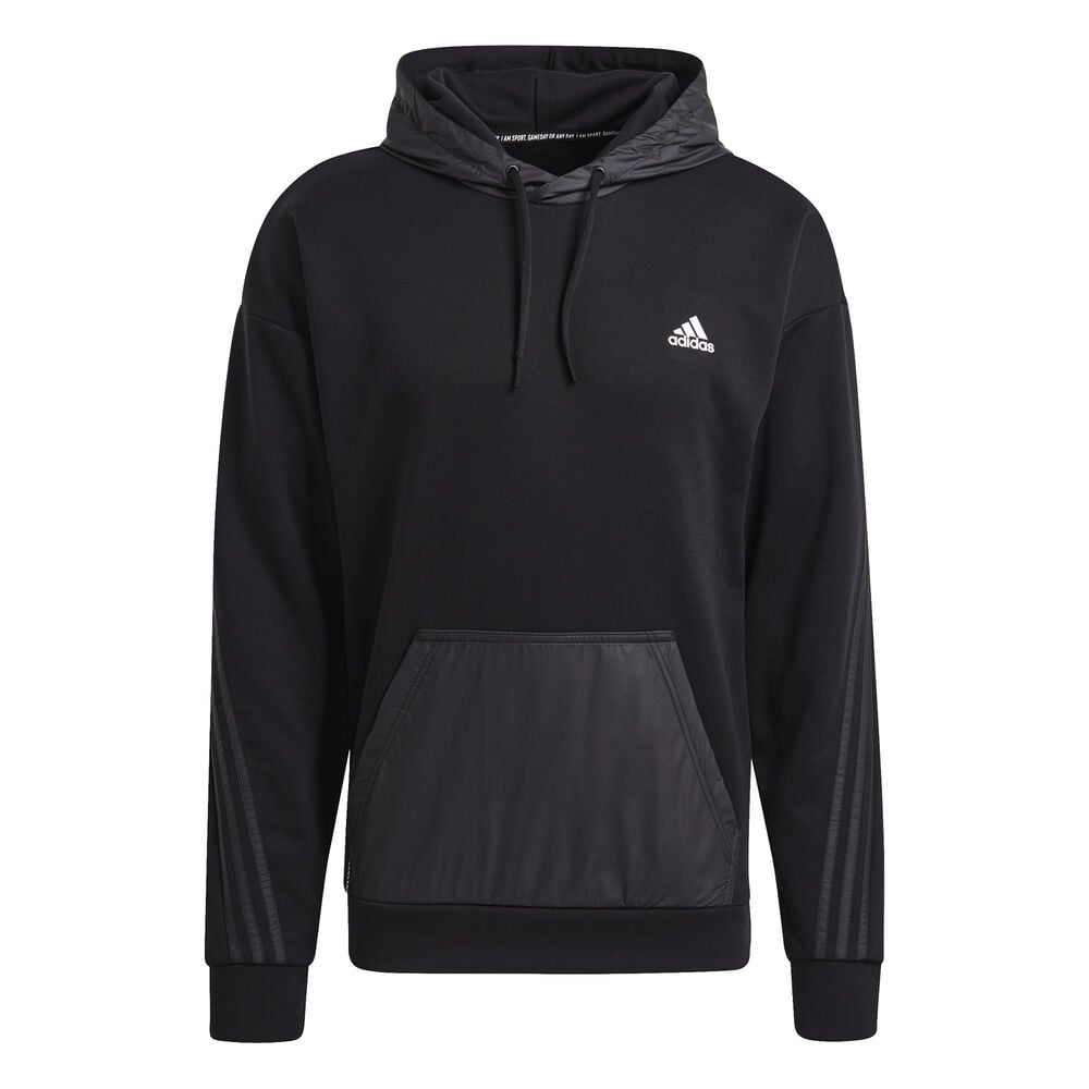 adidas Sportswear Fabric Block Sweat à Capuche Hommes - Noir