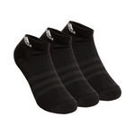 V&ecirc;tements adidas adidas Crew Sportswear Ankle Chaussettes De Sport Pack De 3-Noir,Blanc